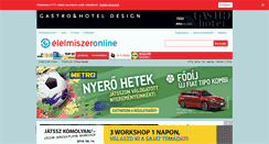 Desktop Screenshot of elelmiszer.hu